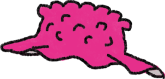 weird pink hat